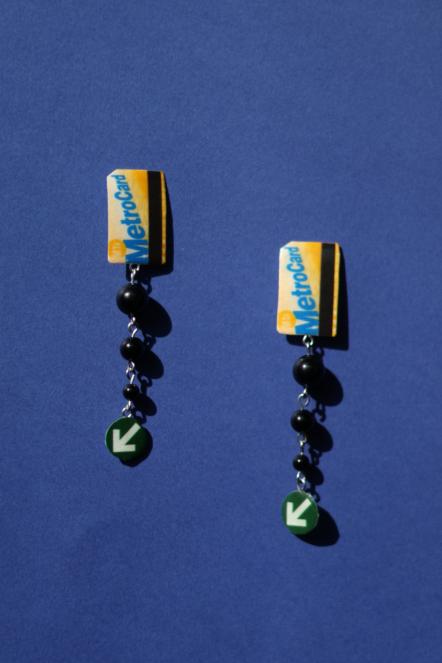 Swipe! No.3 MetroCard studs