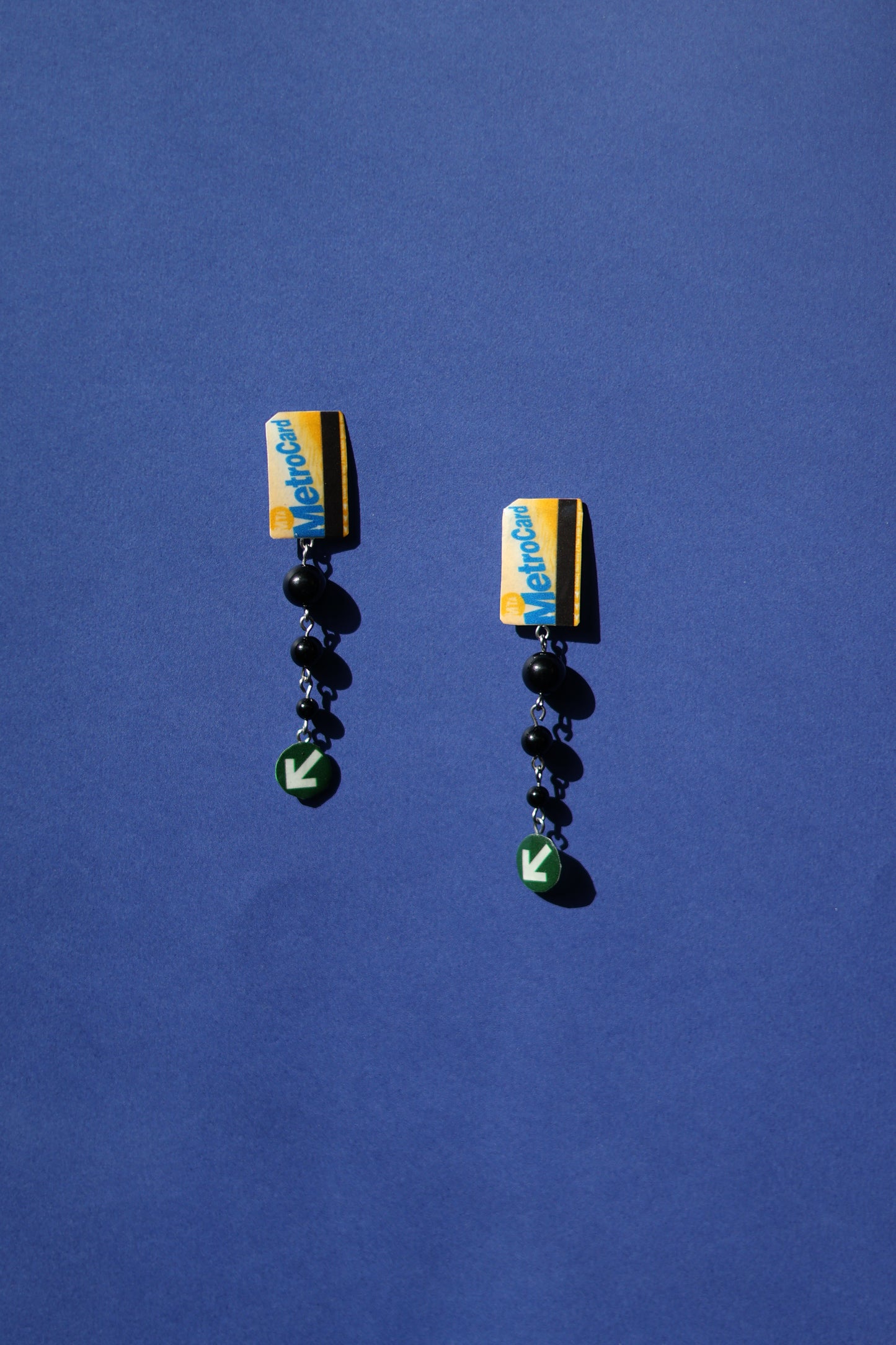 Swipe! No.3 MetroCard studs