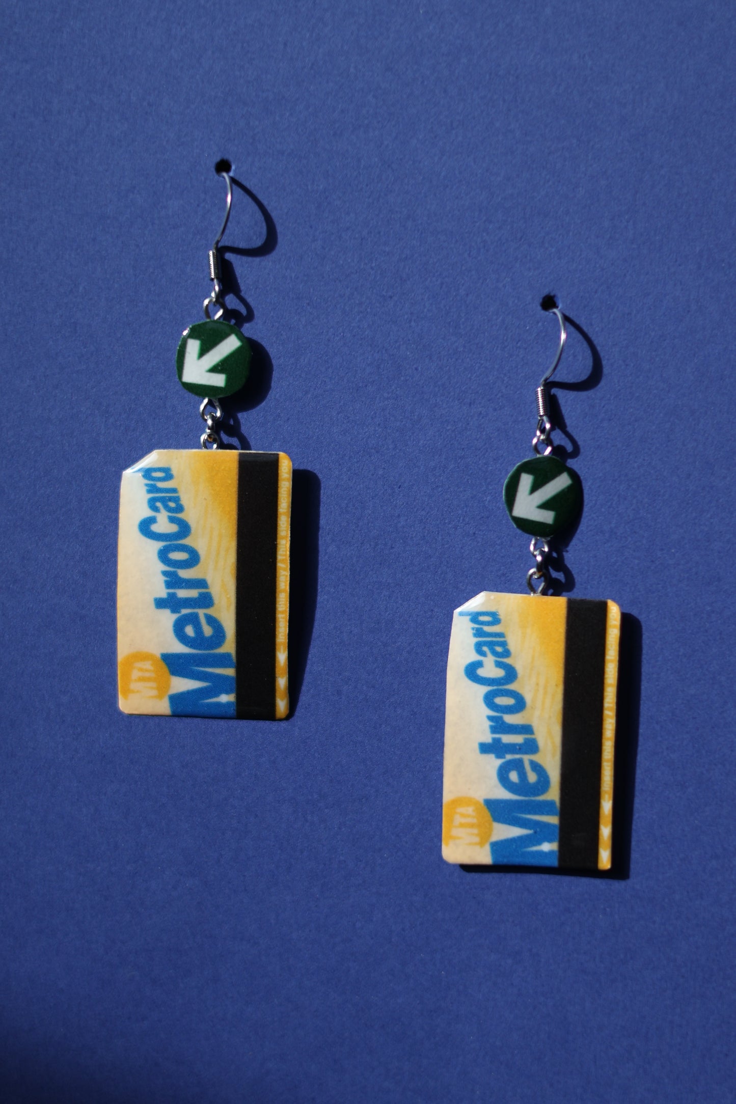 Swipe! No.2 MetroCard earrings