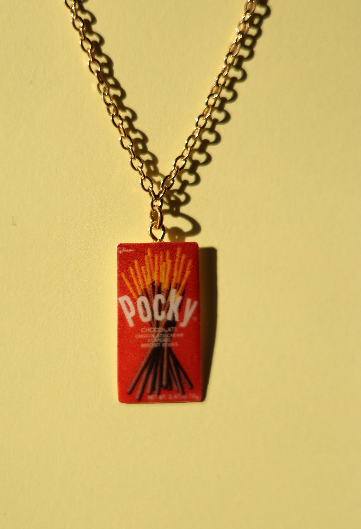 Crunch! No.3 Pocky necklace