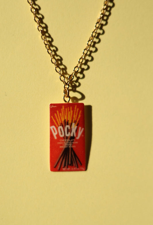 Crunch! No.3 Pocky necklace