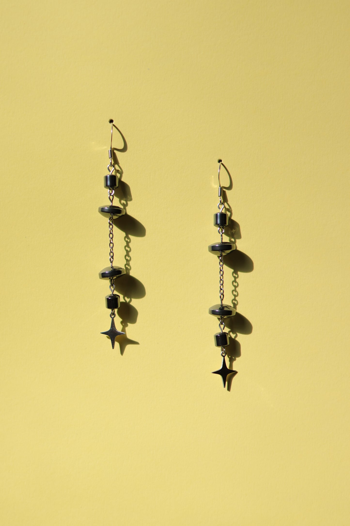 Midnight sky’s No.1 hematite earrings