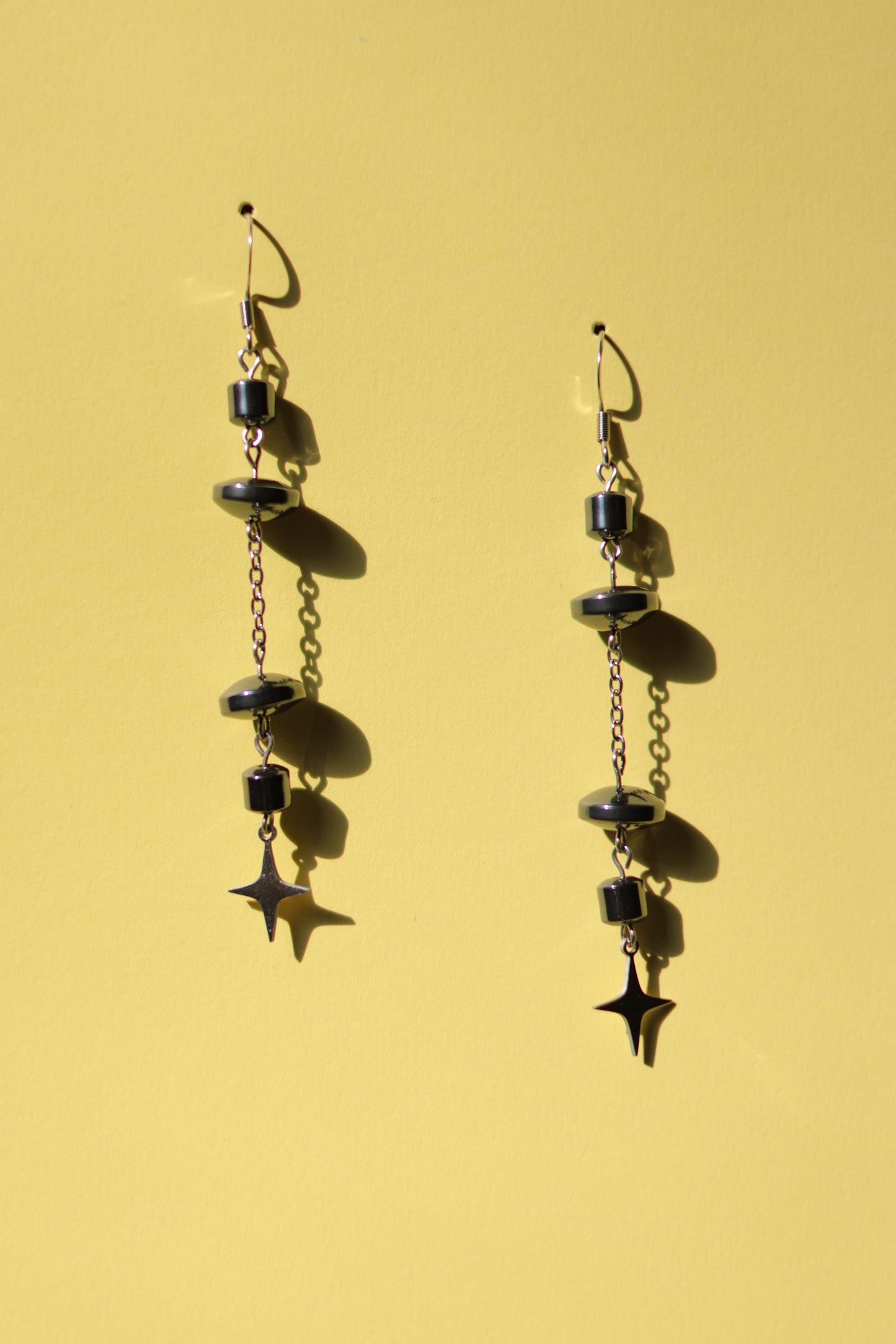 Midnight sky’s No.1 hematite earrings