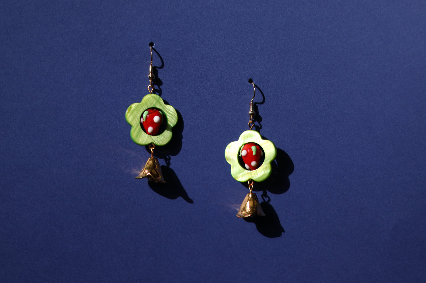 Strawberry bells No.1 earrings
