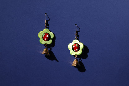 Strawberry bells No.1 earrings