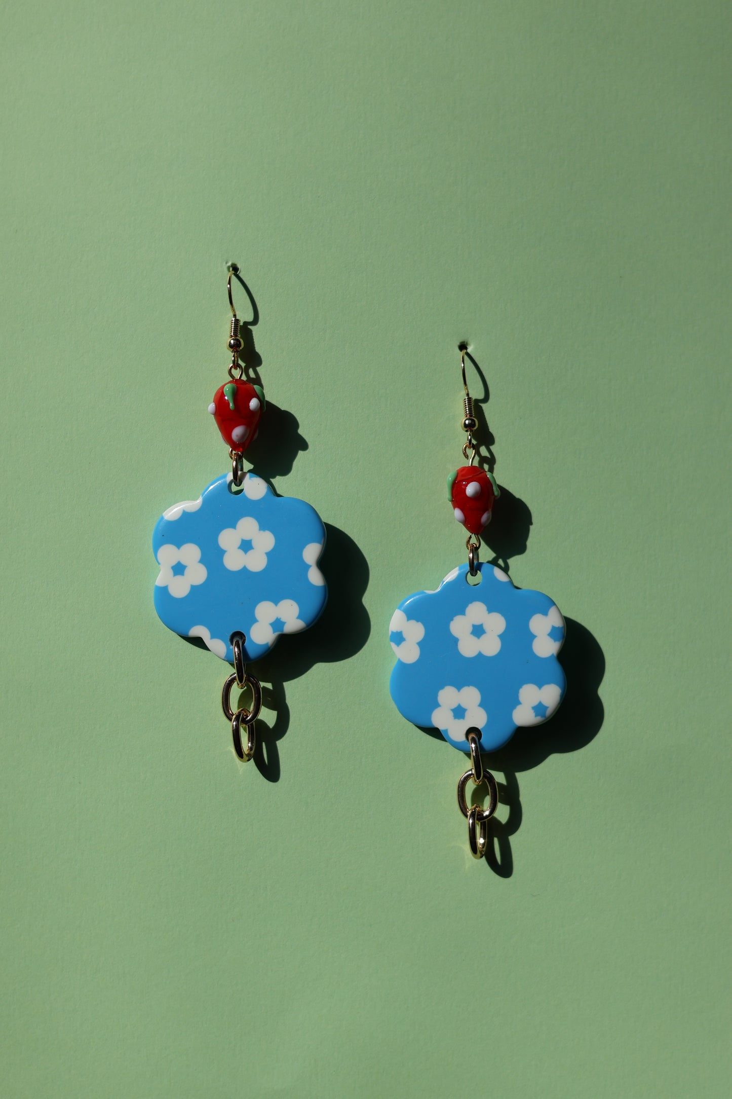Last seasons blossoms No.1 flower earrings