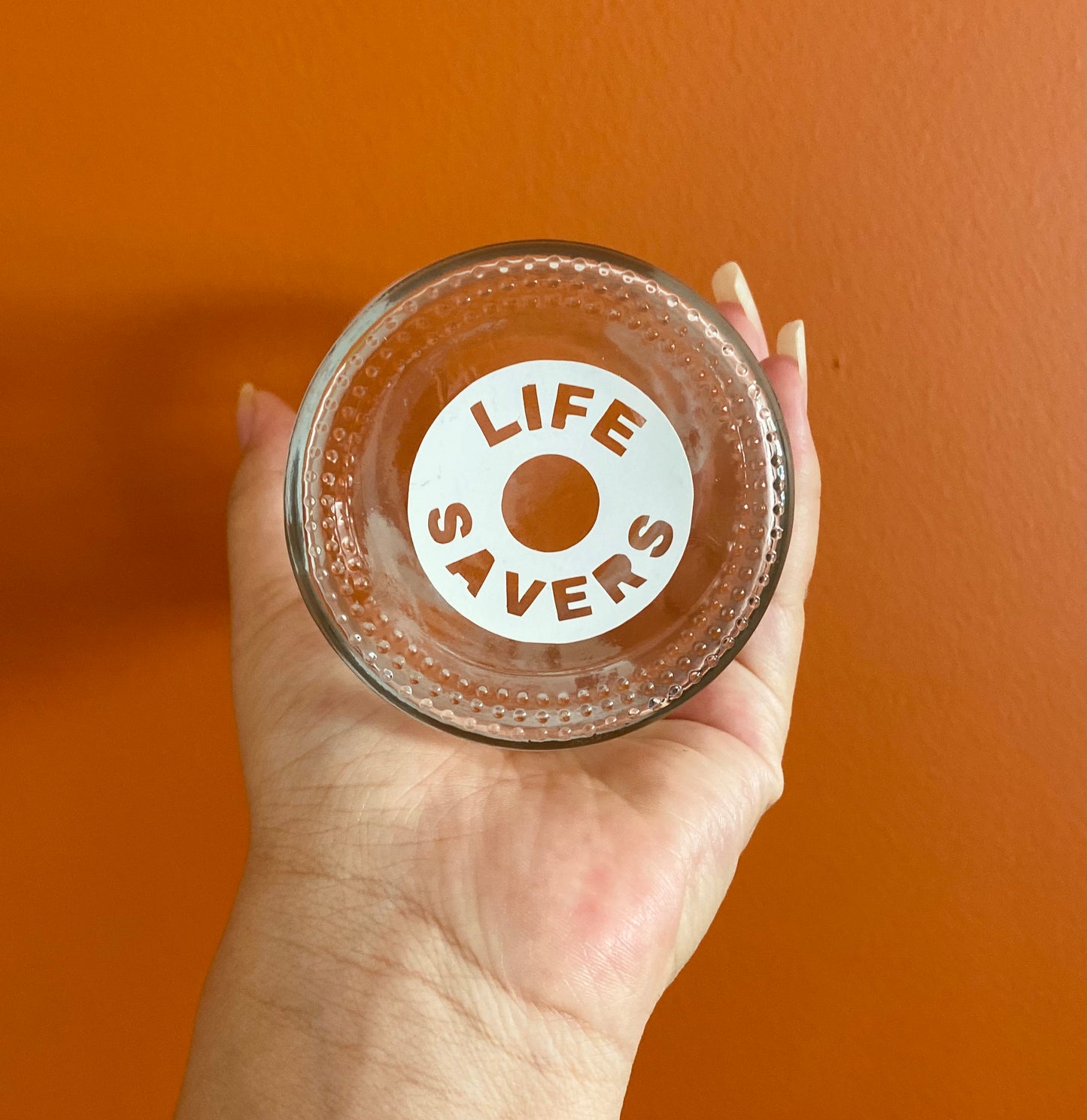 Life savers glass boba cup