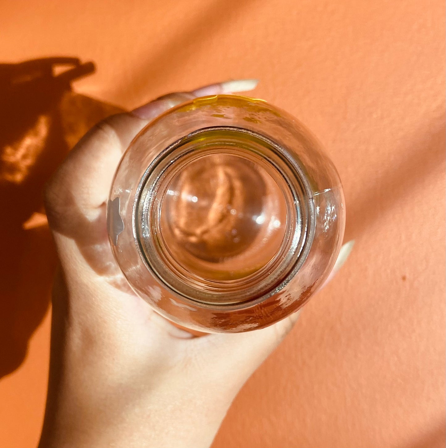 Puzzle piece glass water bottle