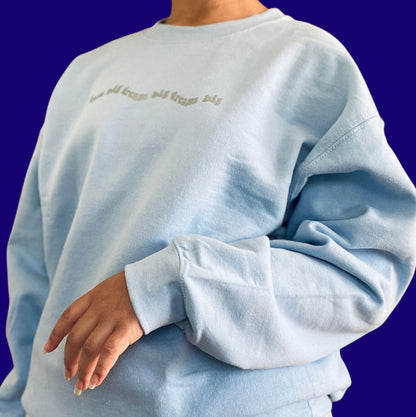 “Dream big” sweatshirt